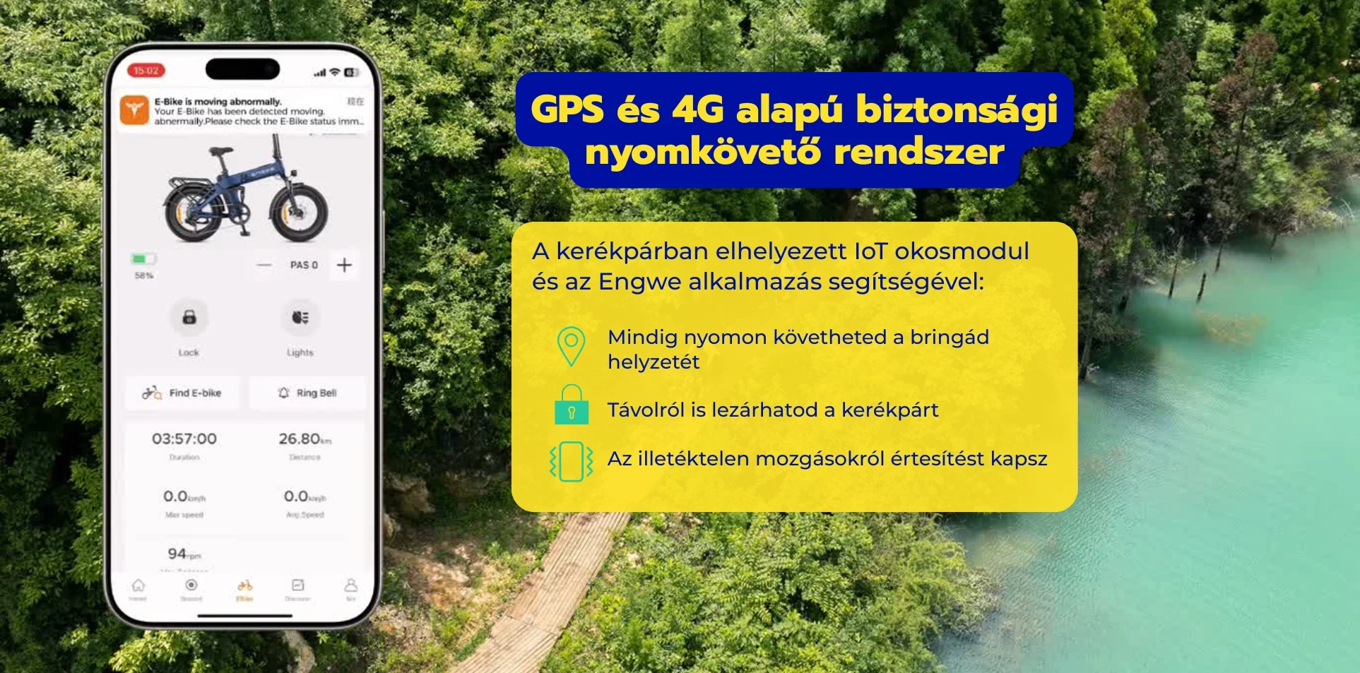 ENGWE Engine Pro 3.0 Boost elektromos kerékpár okosmodul